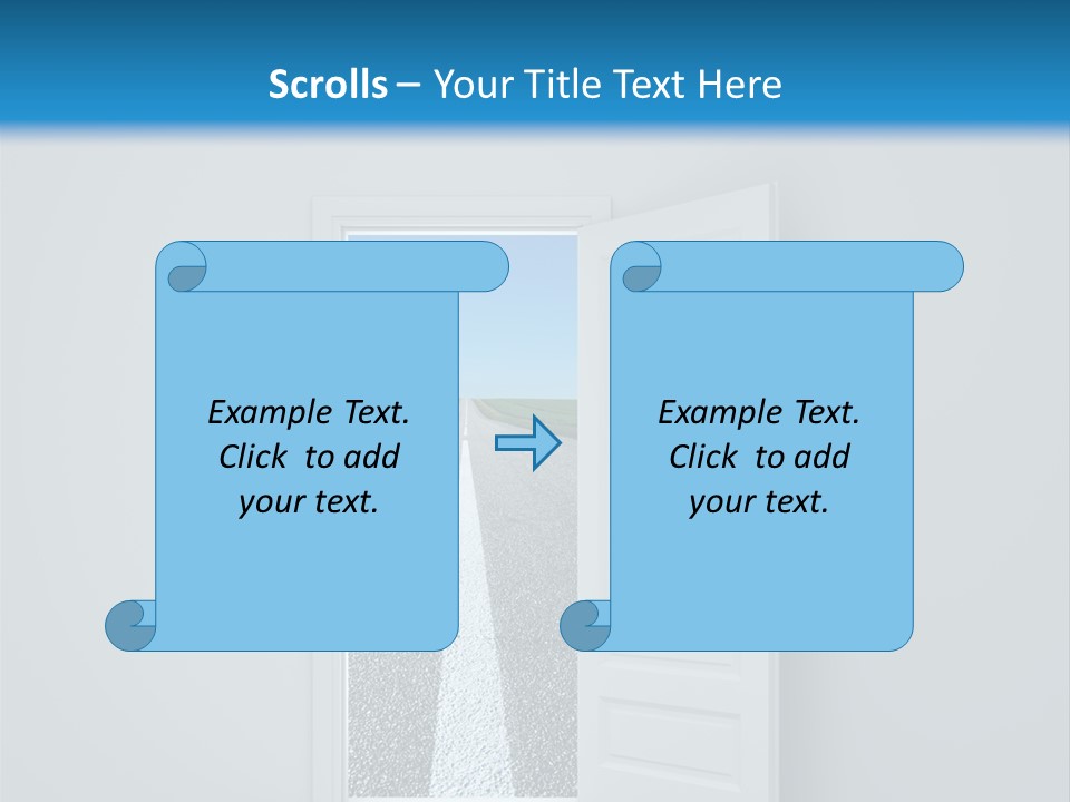 Rural Interior Car PowerPoint Template