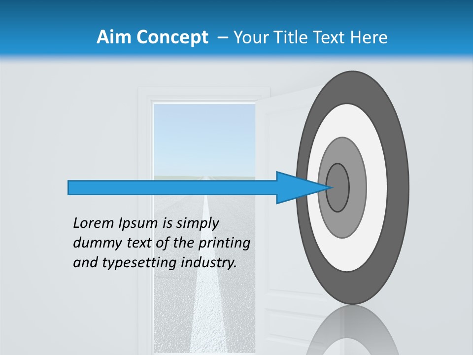 Rural Interior Car PowerPoint Template