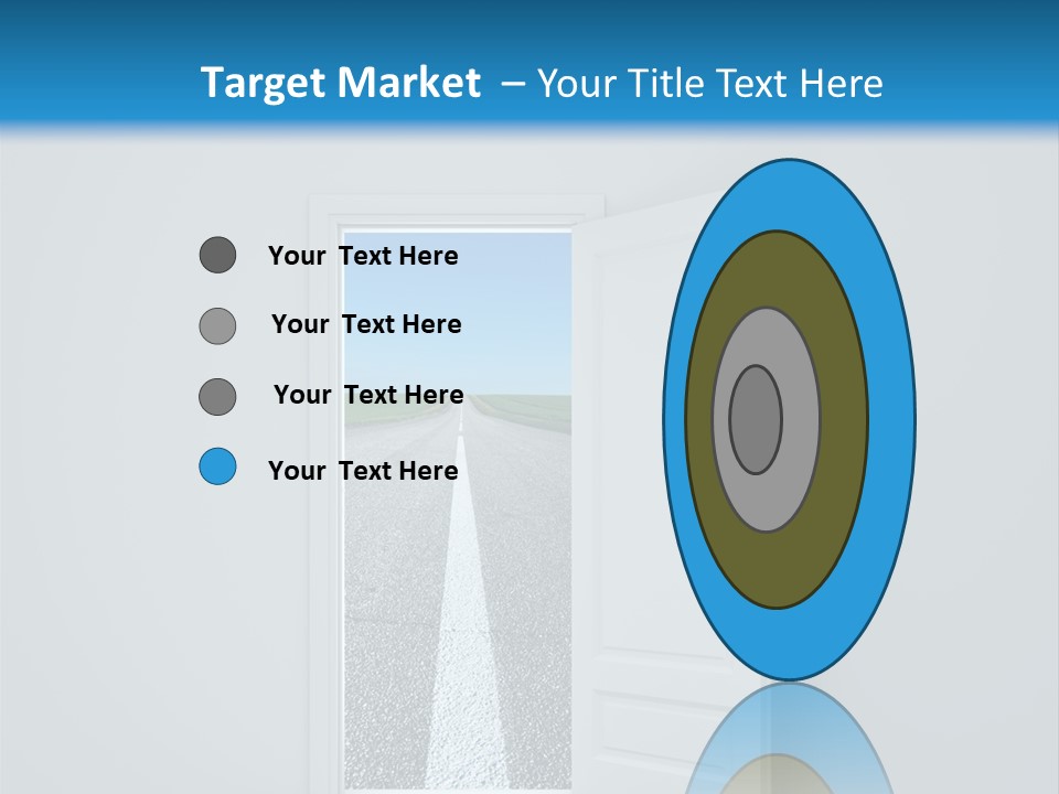 Rural Interior Car PowerPoint Template