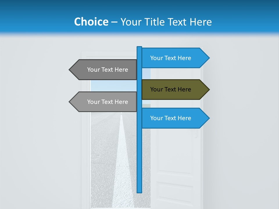Rural Interior Car PowerPoint Template