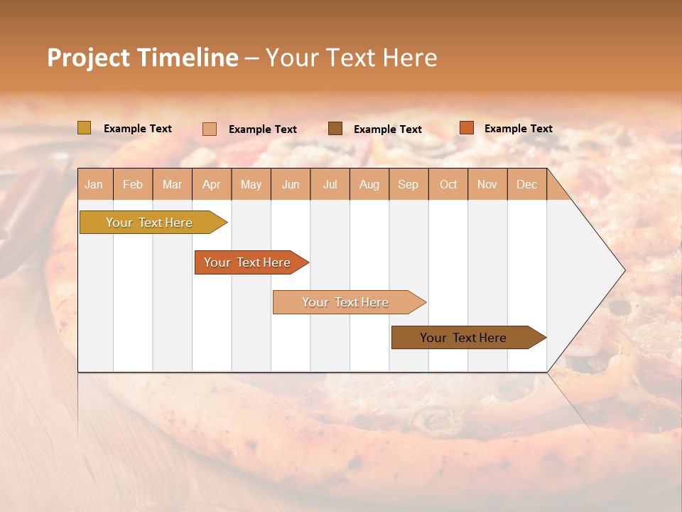 Peppers Mushrooms Leaf PowerPoint Template