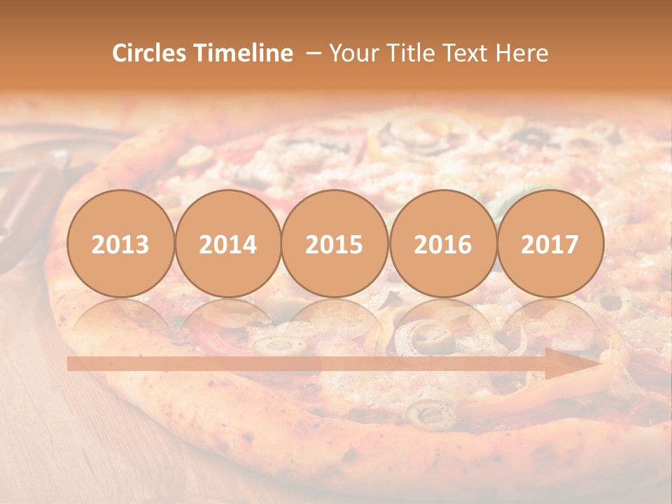 Peppers Mushrooms Leaf PowerPoint Template