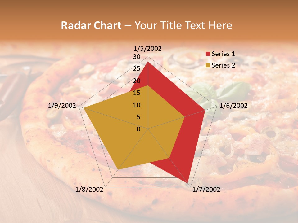 Peppers Mushrooms Leaf PowerPoint Template