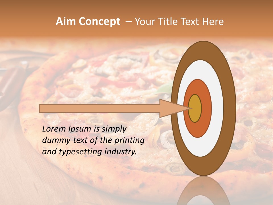 Peppers Mushrooms Leaf PowerPoint Template