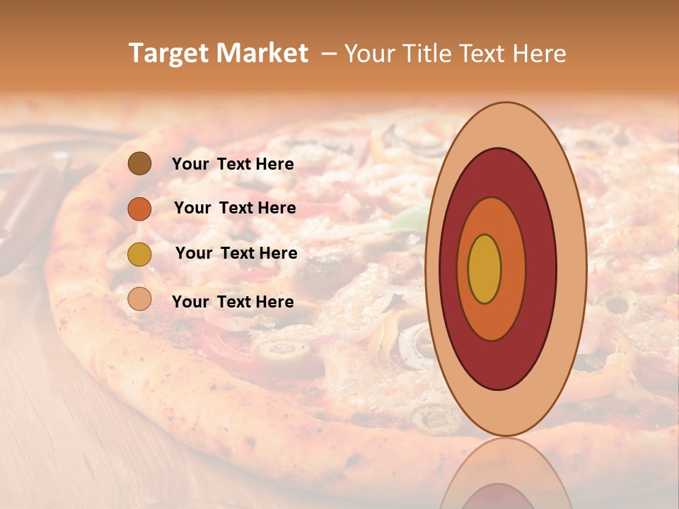 Peppers Mushrooms Leaf PowerPoint Template