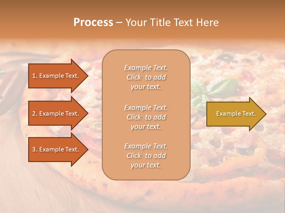 Peppers Mushrooms Leaf PowerPoint Template