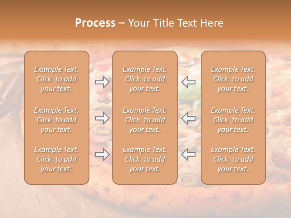 Peppers Mushrooms Leaf PowerPoint Template