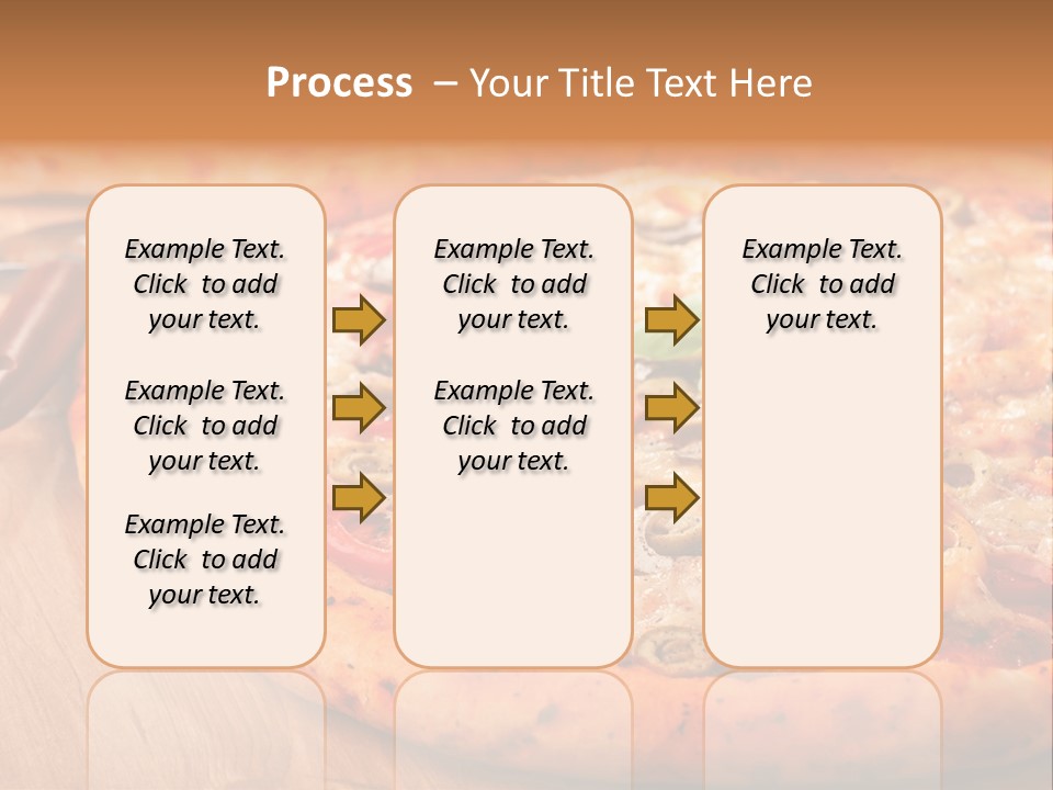Peppers Mushrooms Leaf PowerPoint Template