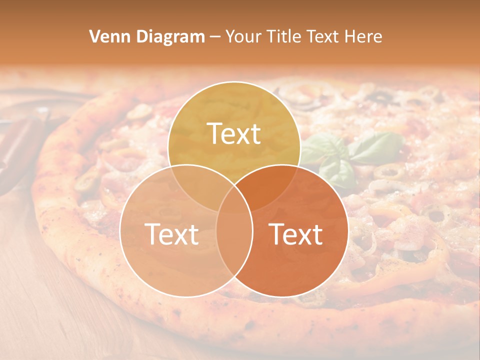 Peppers Mushrooms Leaf PowerPoint Template