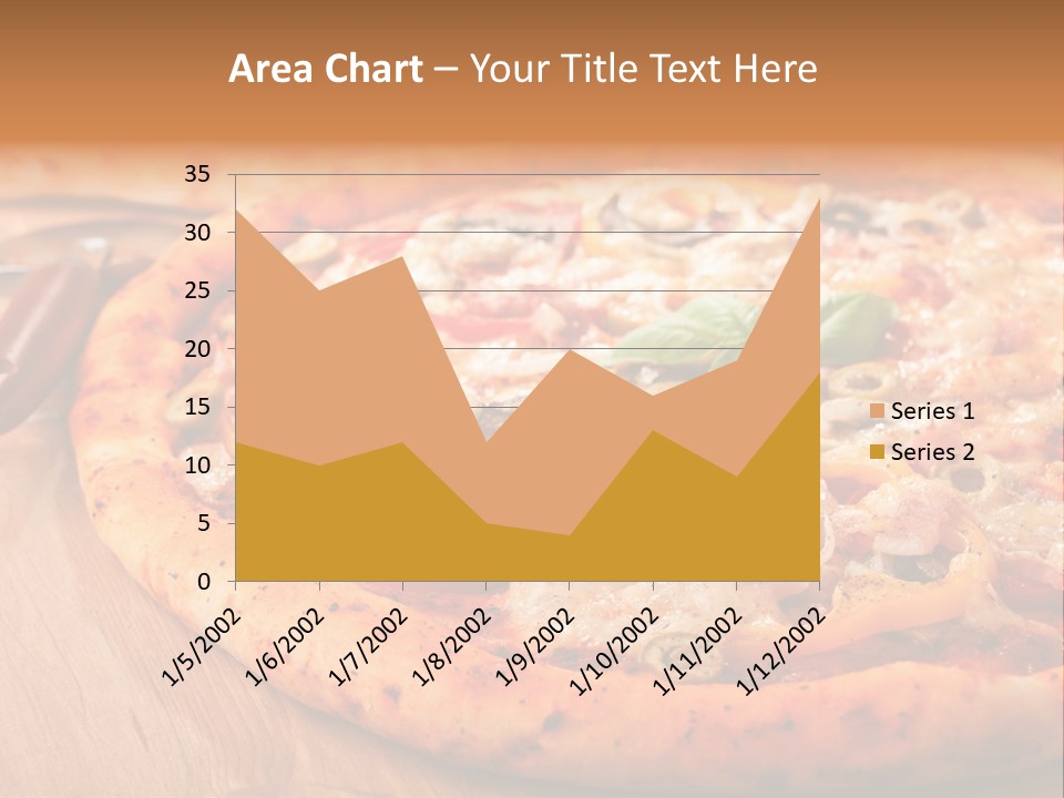 Peppers Mushrooms Leaf PowerPoint Template
