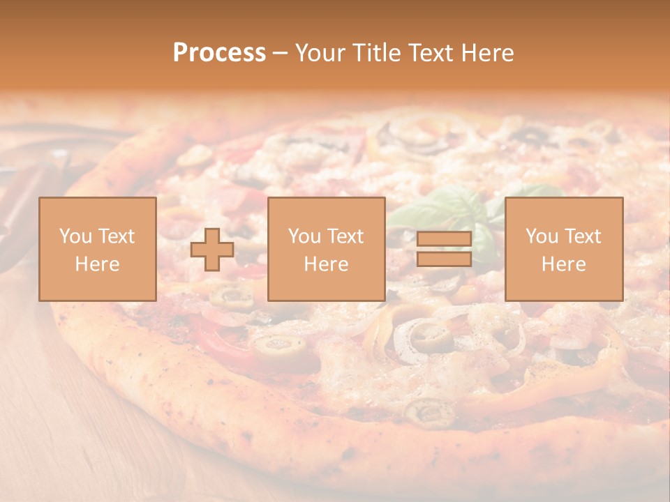 Peppers Mushrooms Leaf PowerPoint Template