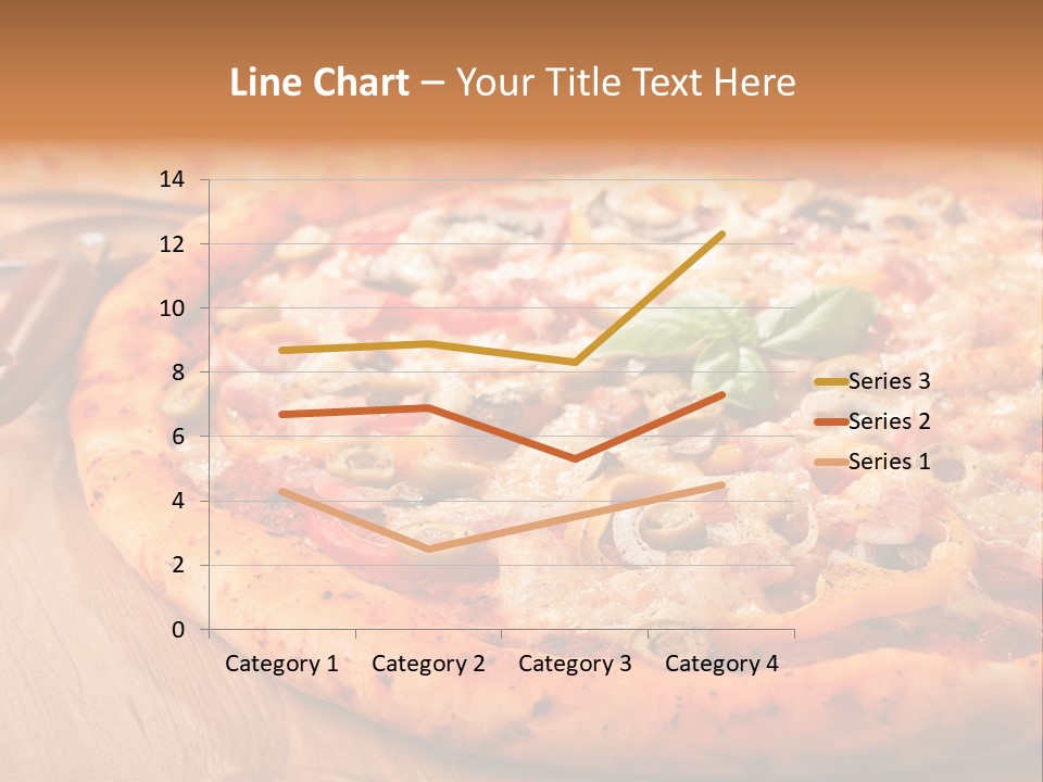 Peppers Mushrooms Leaf PowerPoint Template