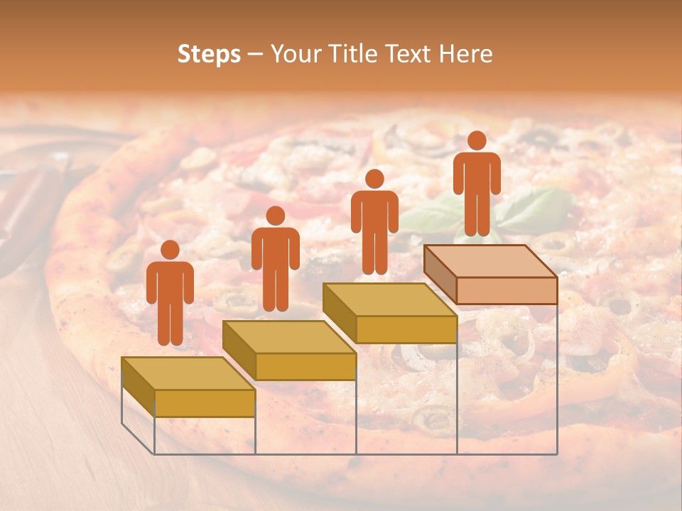 Peppers Mushrooms Leaf PowerPoint Template