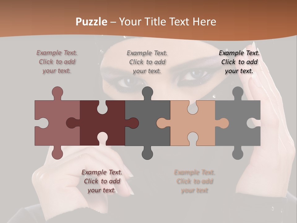 Female Cool Sexy PowerPoint Template