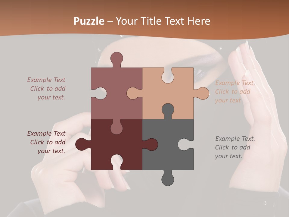 Female Cool Sexy PowerPoint Template