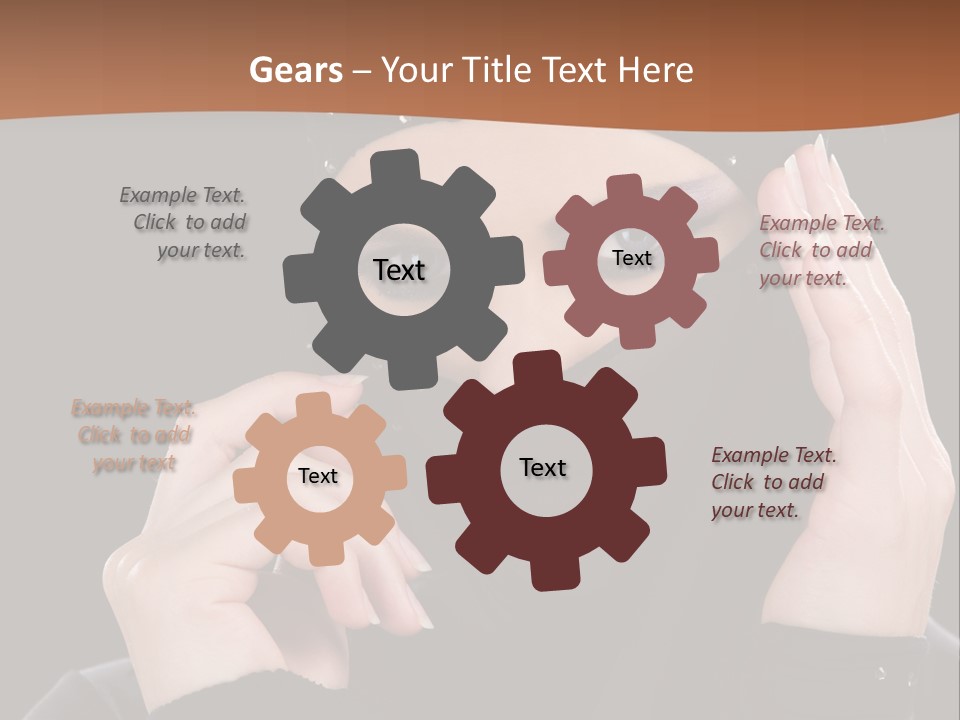 Female Cool Sexy PowerPoint Template