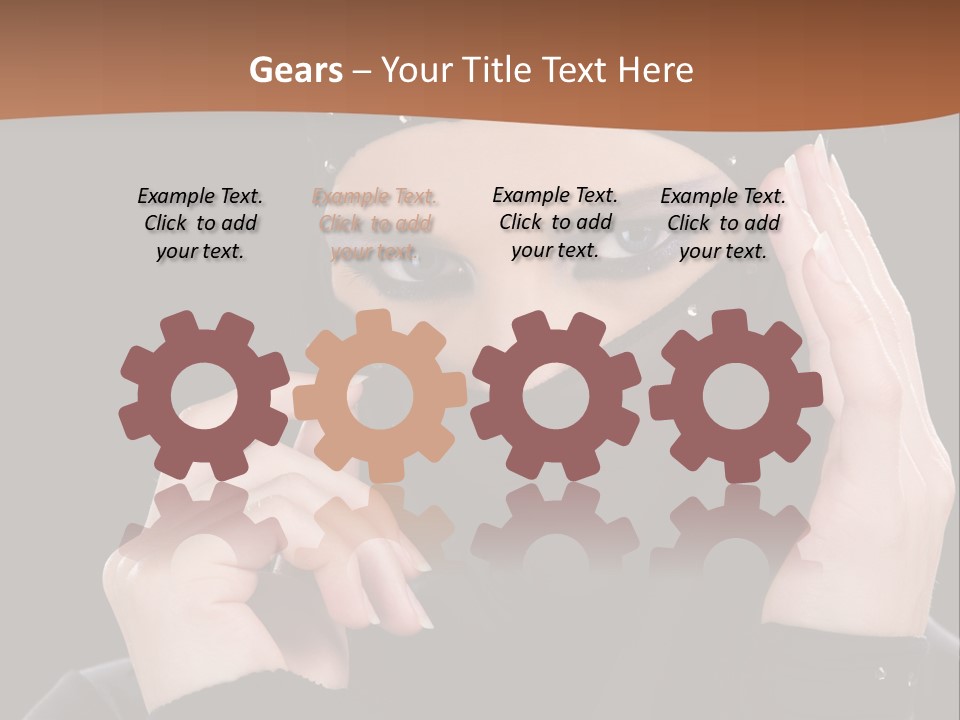 Female Cool Sexy PowerPoint Template