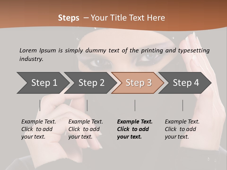 Female Cool Sexy PowerPoint Template