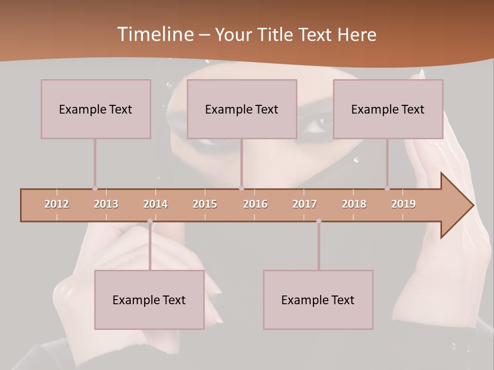 Female Cool Sexy PowerPoint Template