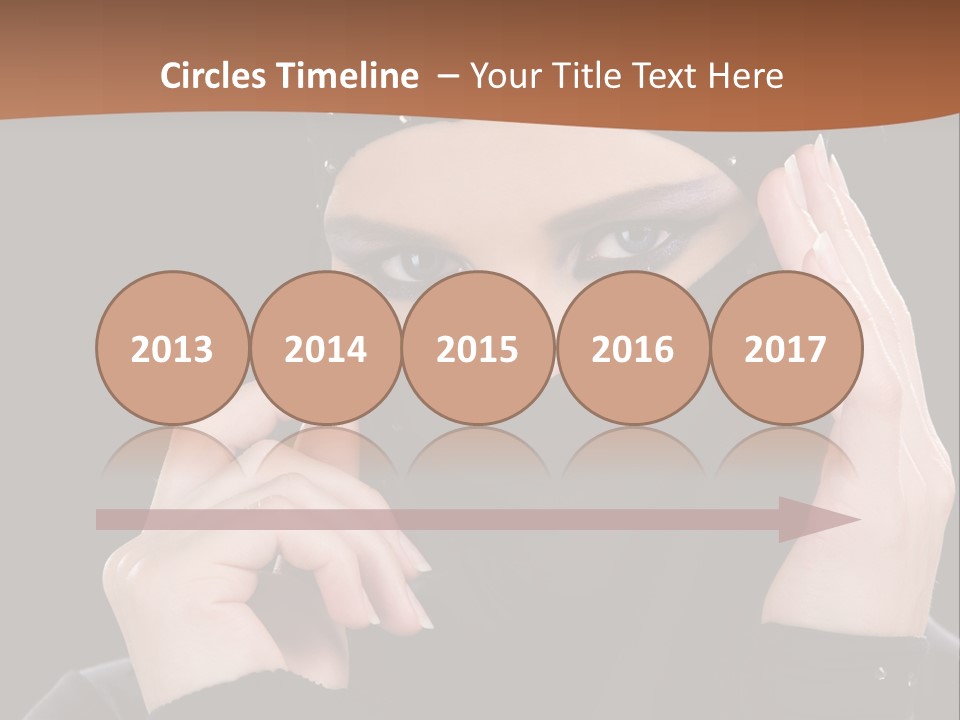 Female Cool Sexy PowerPoint Template