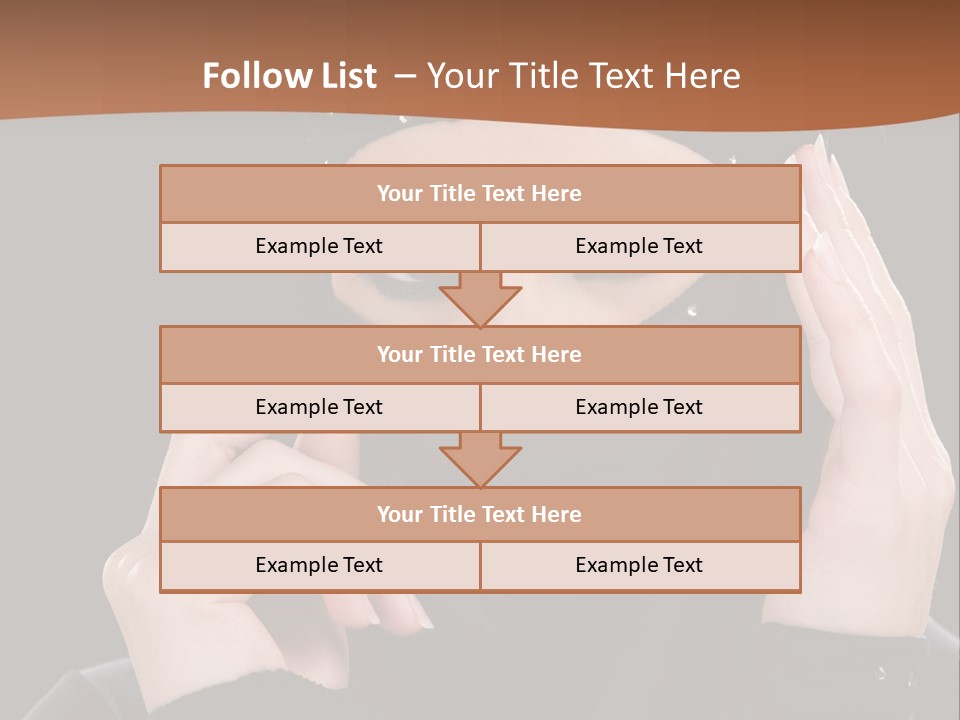 Female Cool Sexy PowerPoint Template