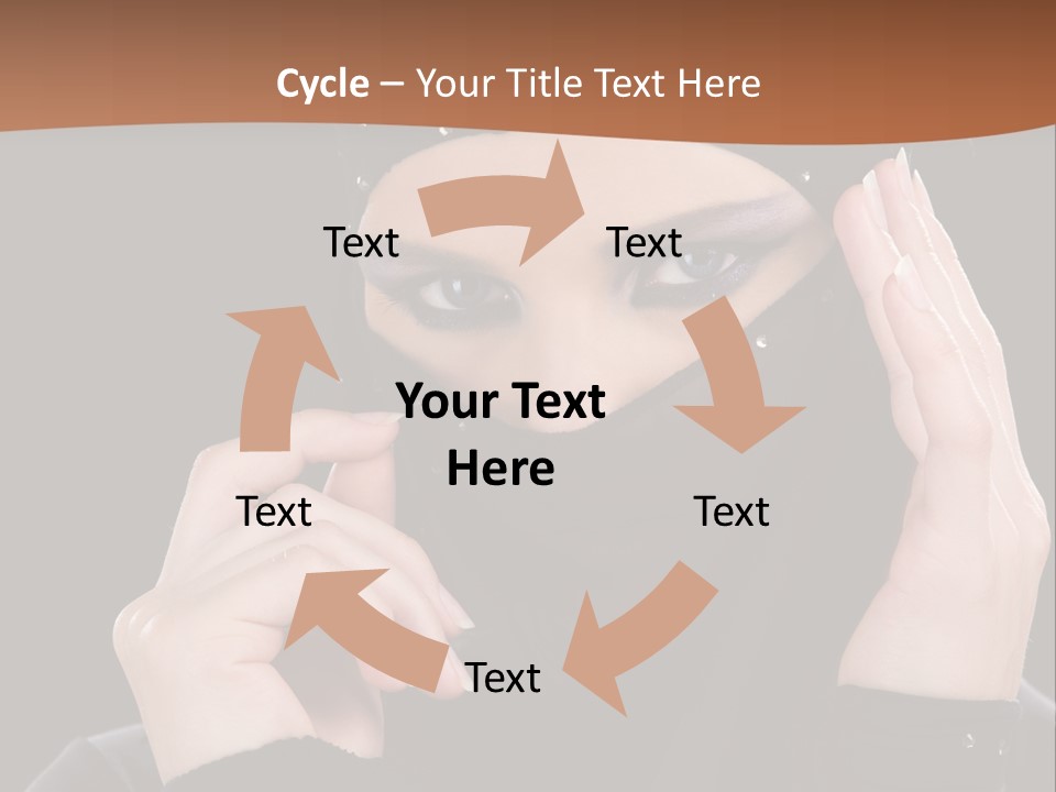Female Cool Sexy PowerPoint Template