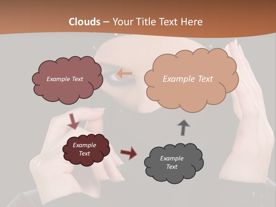Female Cool Sexy PowerPoint Template