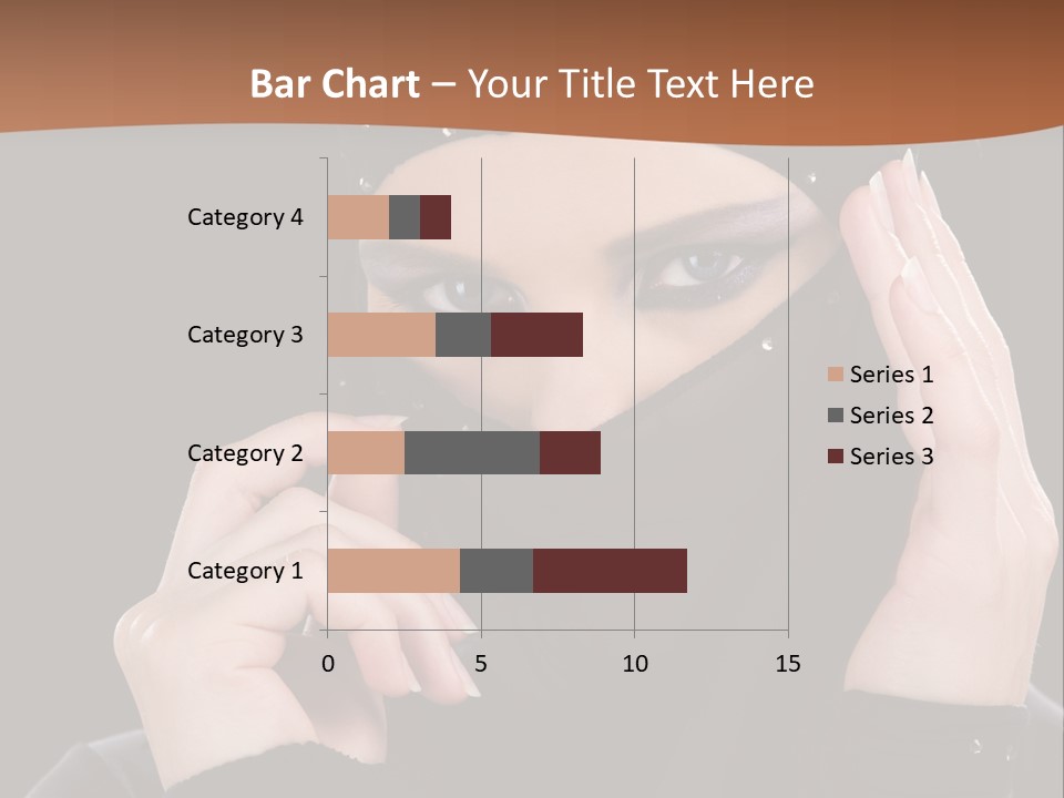 Female Cool Sexy PowerPoint Template