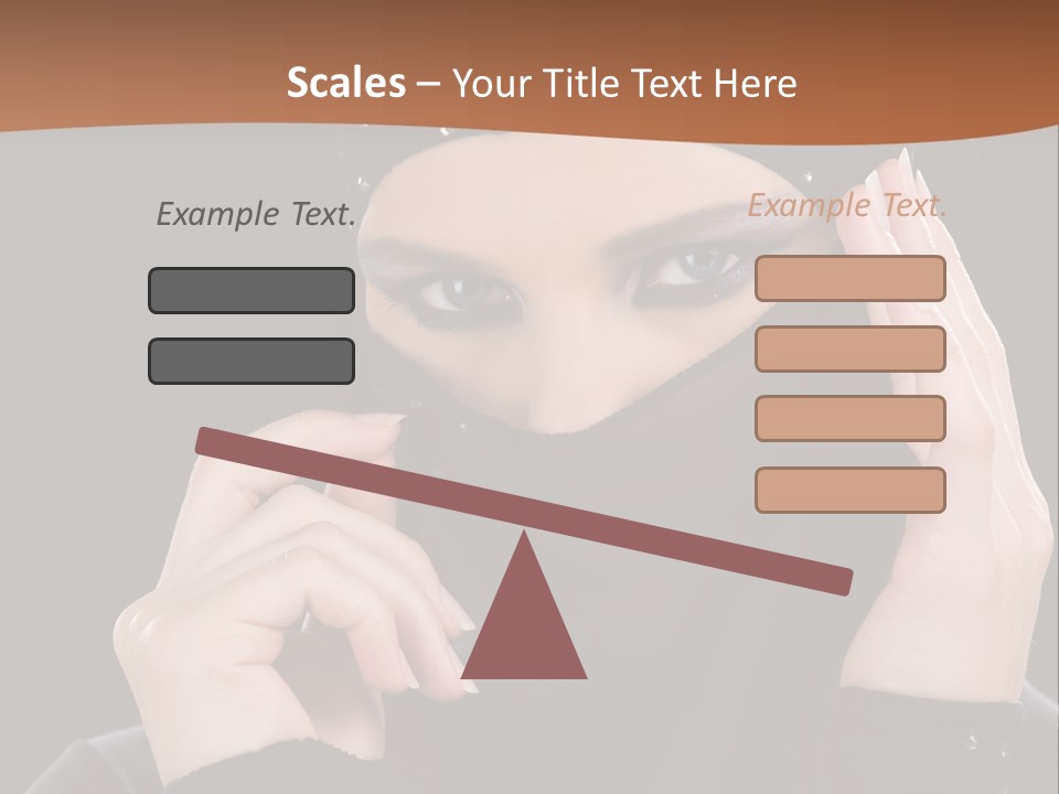 Female Cool Sexy PowerPoint Template