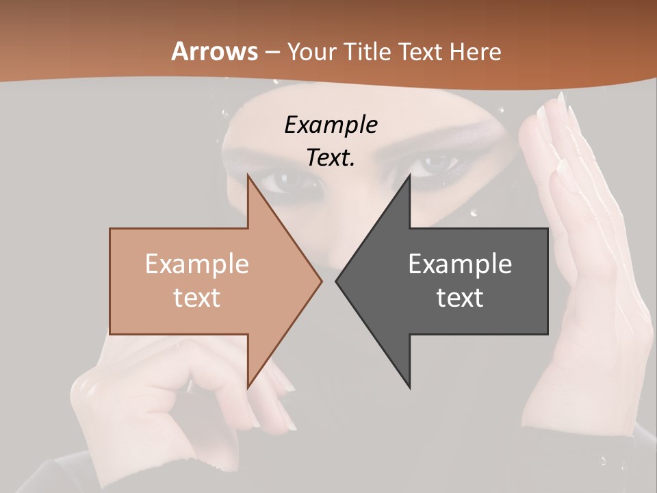 Female Cool Sexy PowerPoint Template