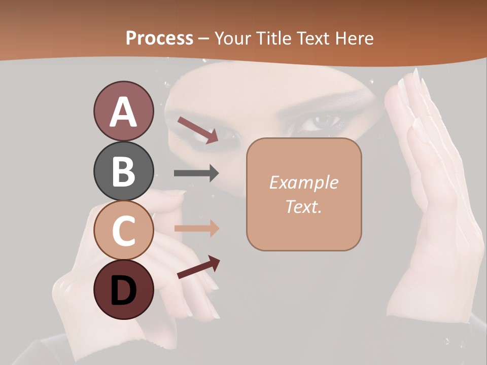 Female Cool Sexy PowerPoint Template