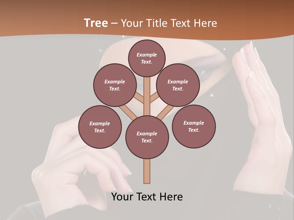 Female Cool Sexy PowerPoint Template