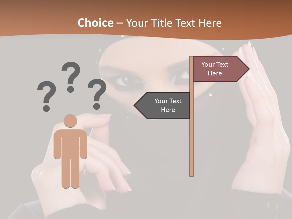 Female Cool Sexy PowerPoint Template