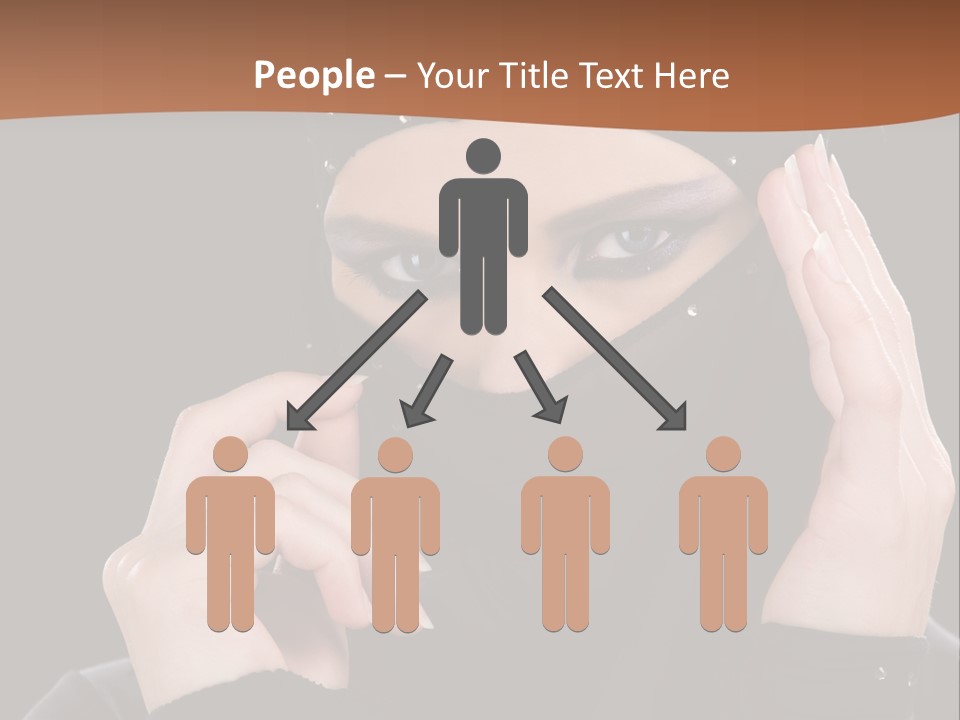 Female Cool Sexy PowerPoint Template