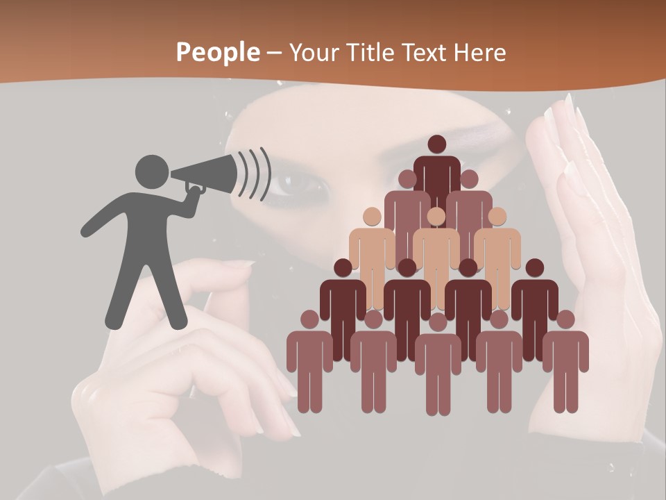 Female Cool Sexy PowerPoint Template