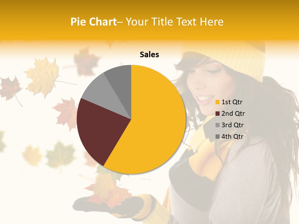 Smile Person Miss PowerPoint Template
