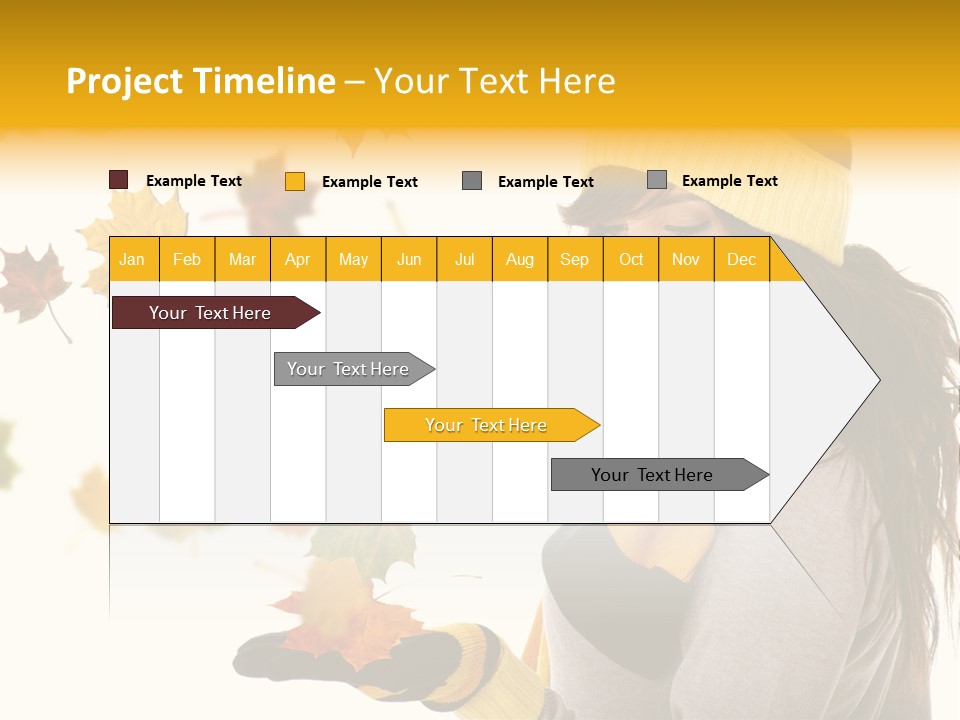 Smile Person Miss PowerPoint Template