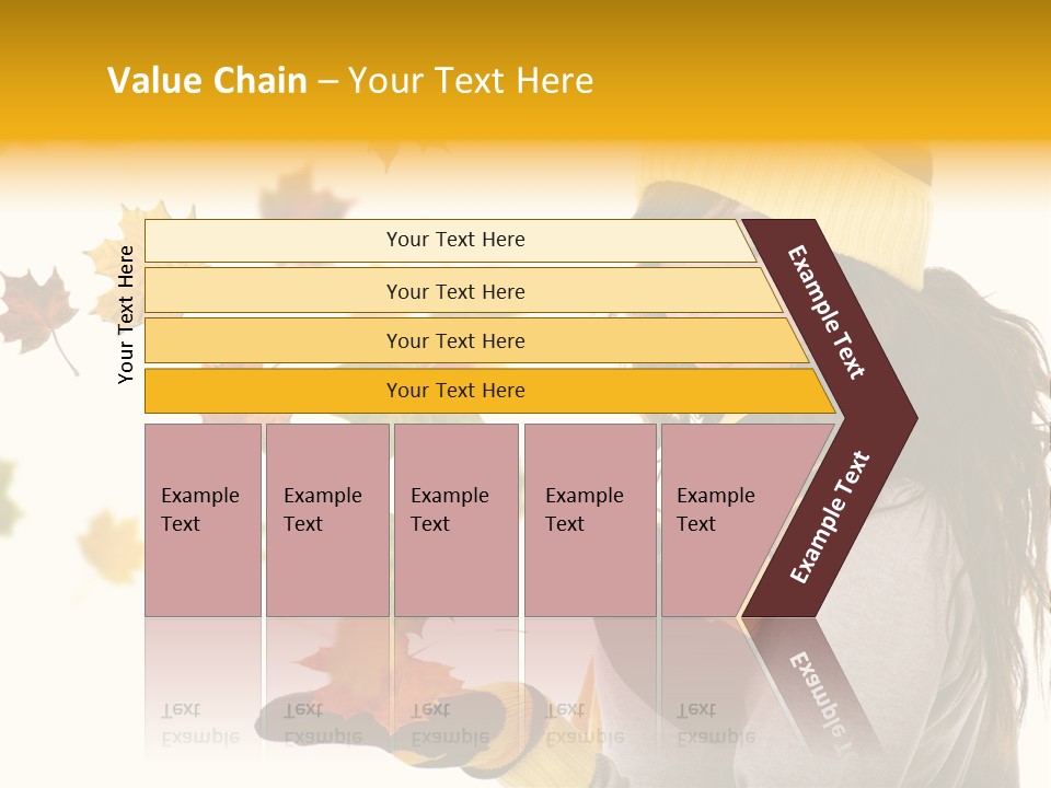 Smile Person Miss PowerPoint Template