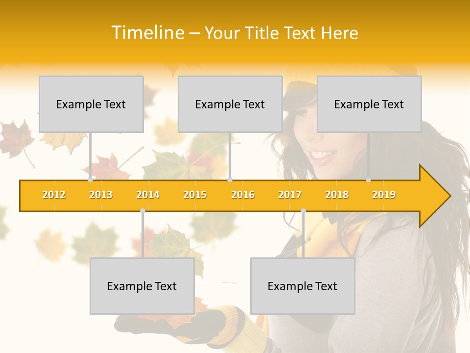 Smile Person Miss PowerPoint Template