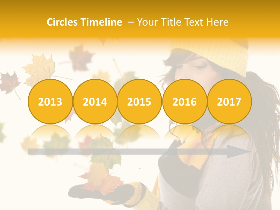 Smile Person Miss PowerPoint Template