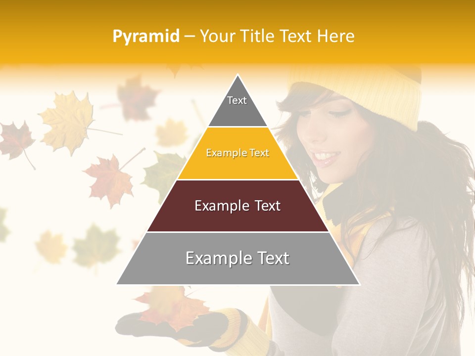 Smile Person Miss PowerPoint Template