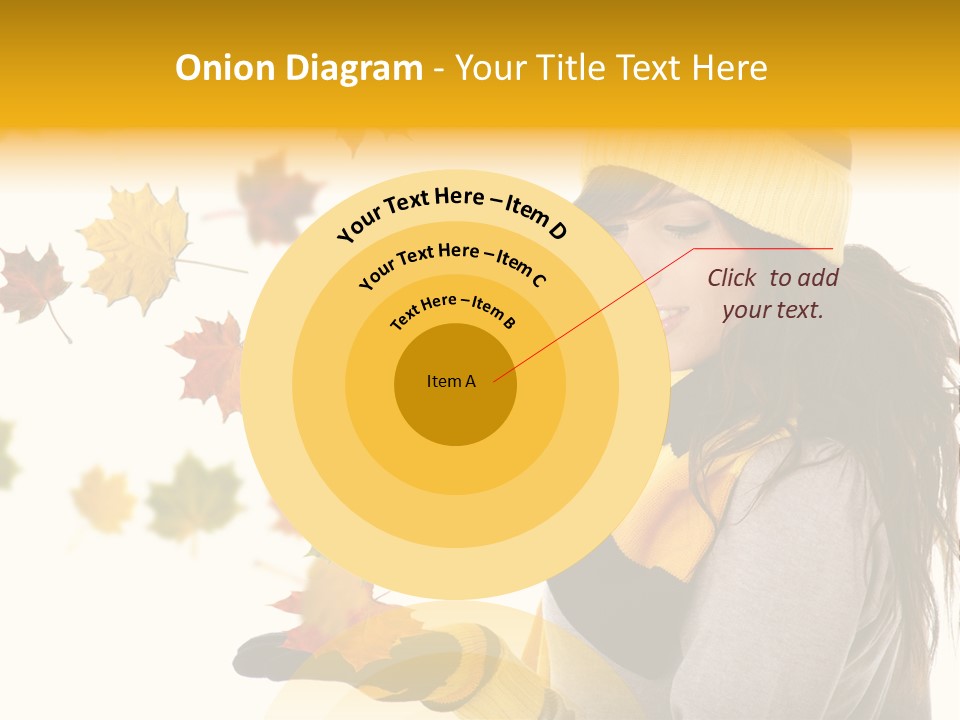 Smile Person Miss PowerPoint Template