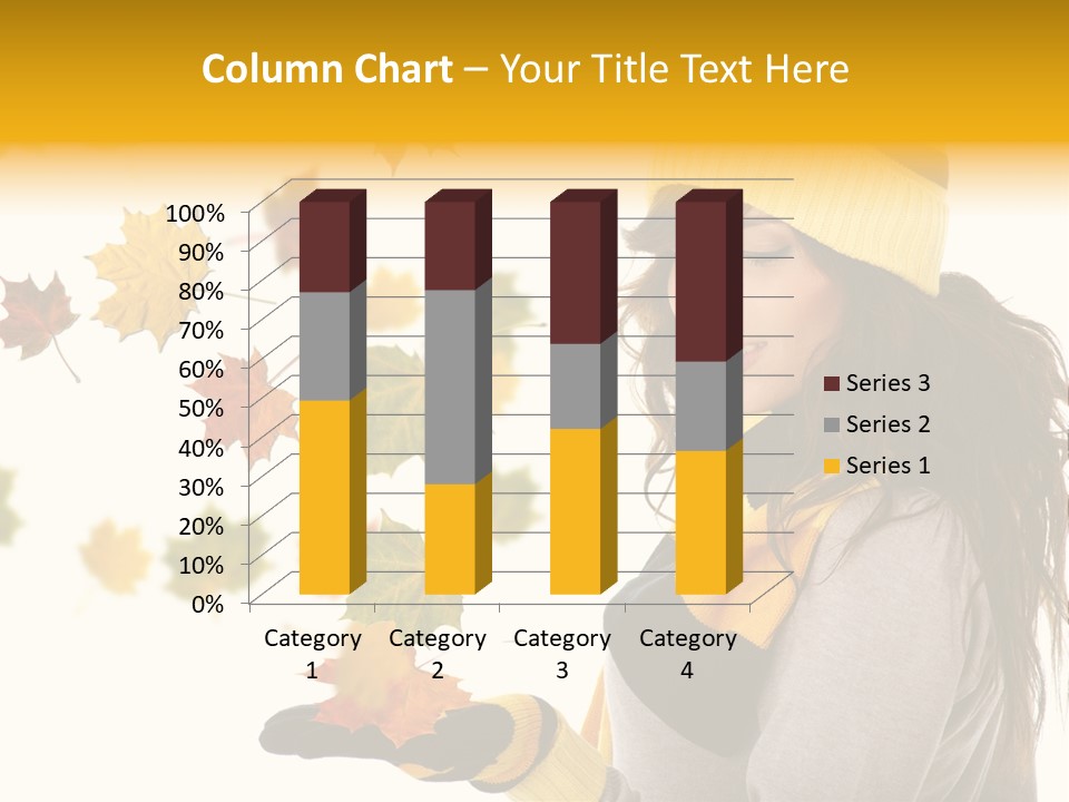 Smile Person Miss PowerPoint Template