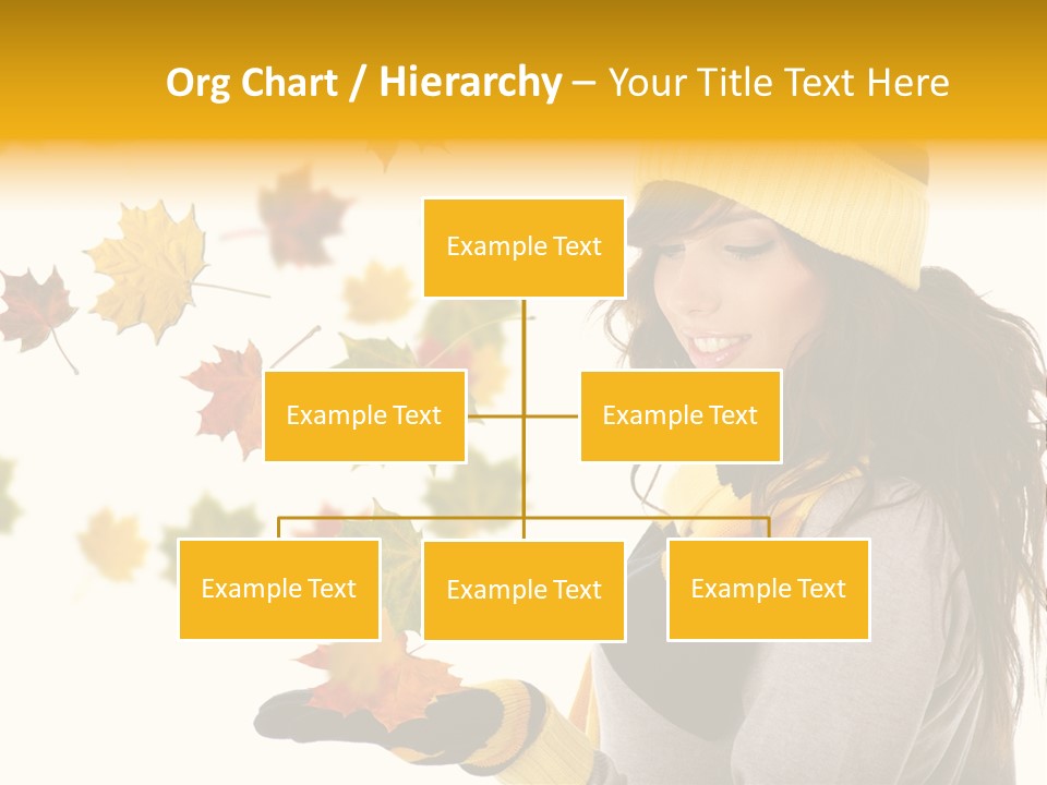 Smile Person Miss PowerPoint Template