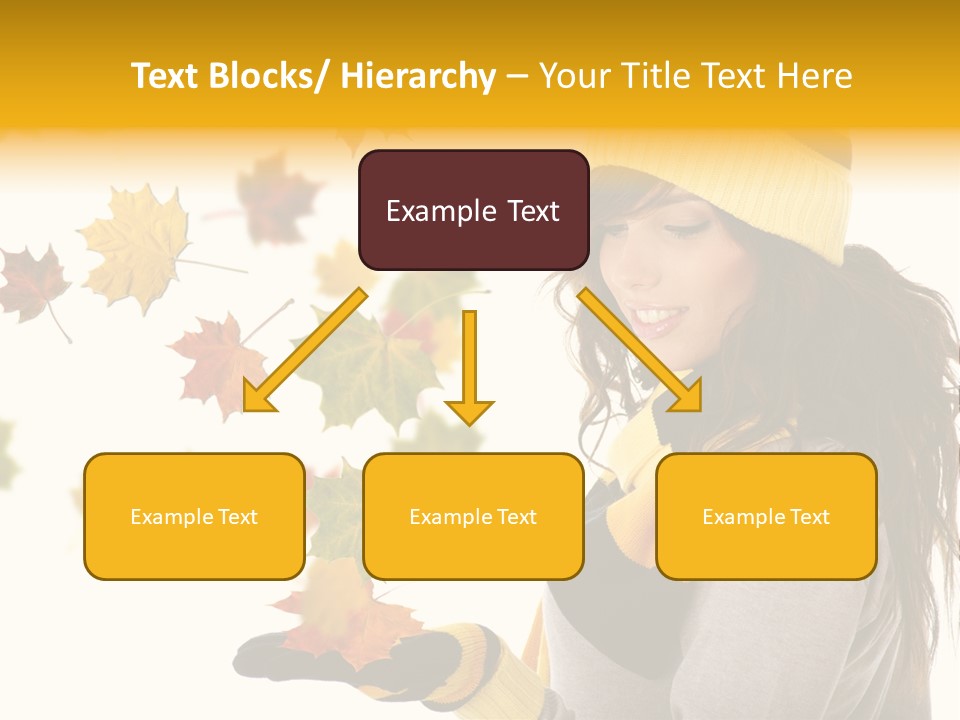 Smile Person Miss PowerPoint Template
