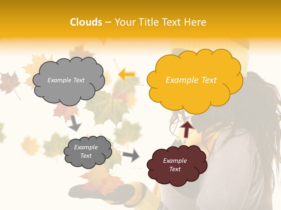 Smile Person Miss PowerPoint Template