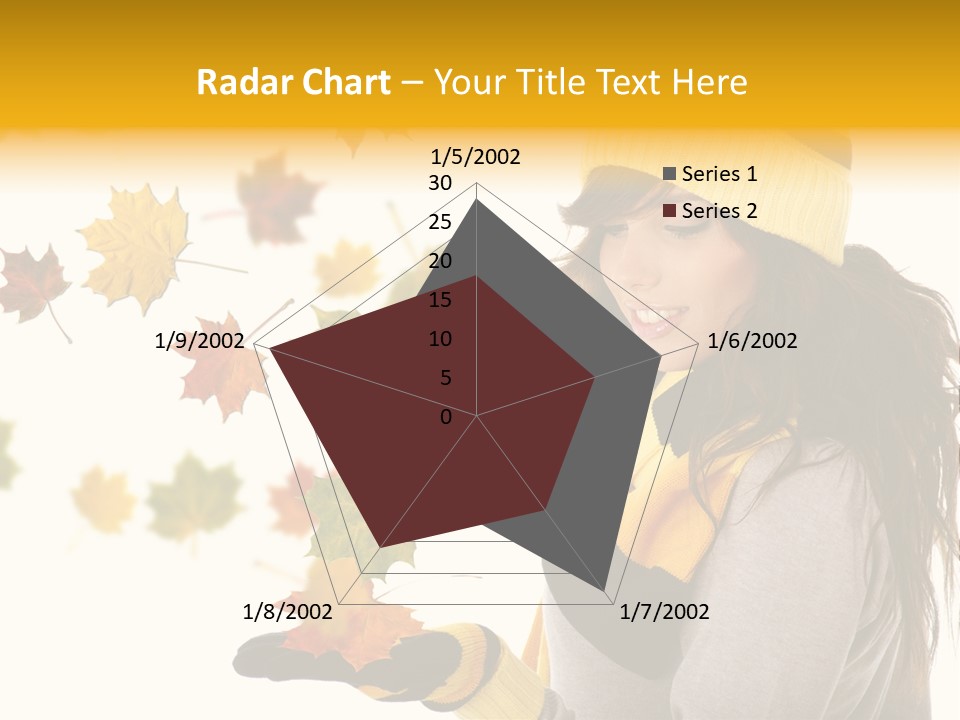 Smile Person Miss PowerPoint Template