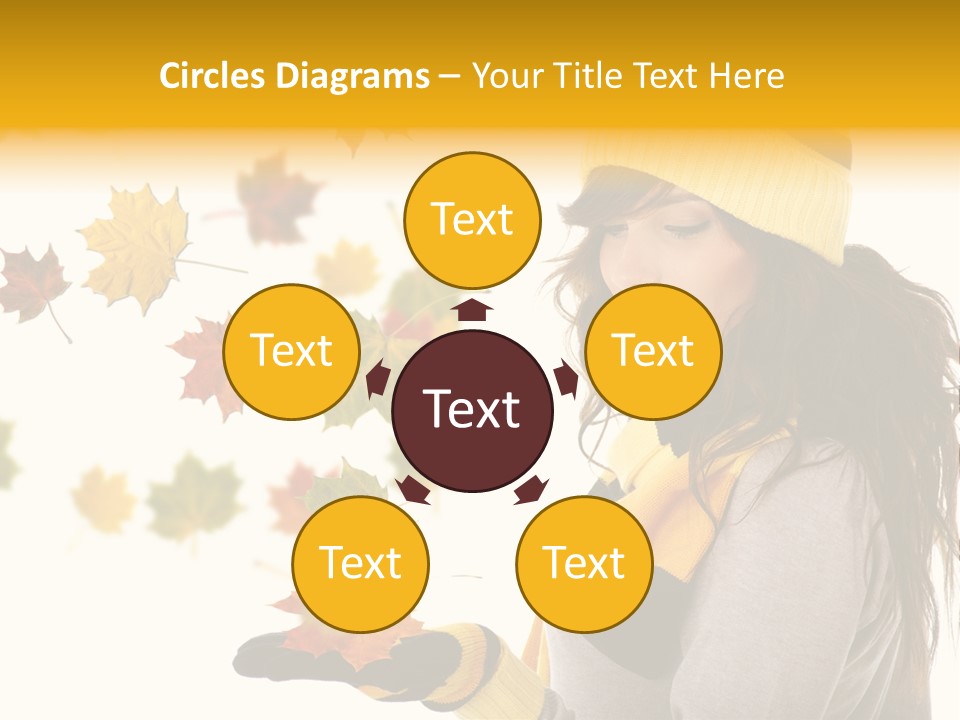 Smile Person Miss PowerPoint Template