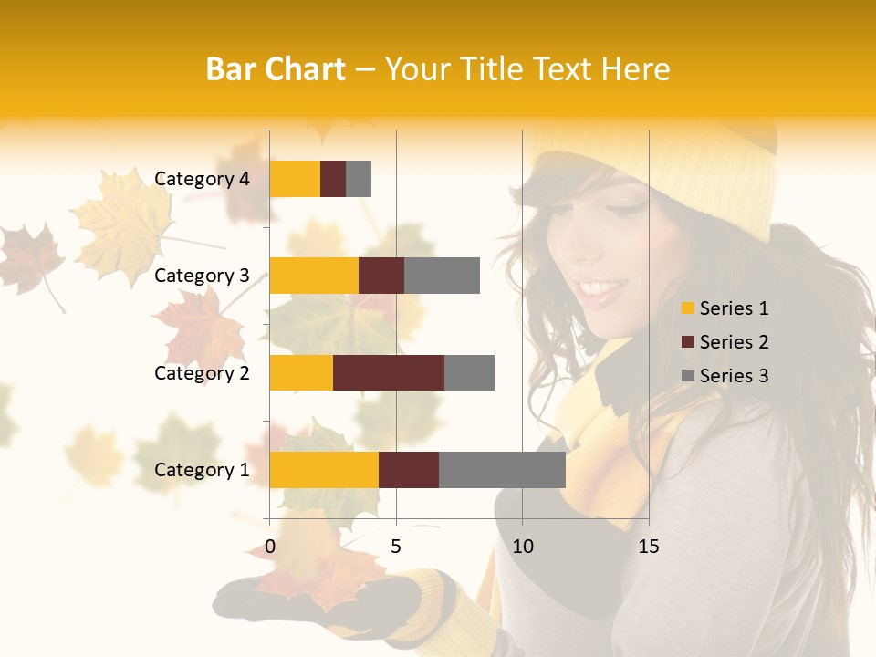 Smile Person Miss PowerPoint Template
