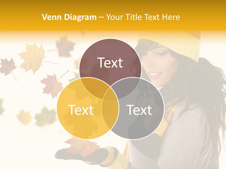 Smile Person Miss PowerPoint Template